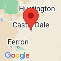 Map of Castle Dale, UT US